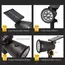 9 LEDs Solar Spotlights, Outdoor Waterproof, Spot Lights, Brightness Adjustable for Garden Backyard Driveway Patio Decor