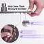 8" 10" 12" Black Silver Golden Stainless Steel High Pressure Waterfall Shower Head Large Flow Pressure Boosting Bathroom Shower