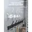 No Drill Door Behind Hook Storage Wall Hanging Clothes Hanger Coat Hook Punch-Free Hanger Bedroom Organizer Storage Kitchen Acce