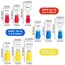 50PCS Ring Crimp Terminals Electrical Wire Connectors M4/M5/M6 Insulation Ferrule Lugs Quick Splice Cables For Connection Screw