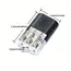 10/30/50/100 Pieces D1/D2/D3 1/2/3 Pin Wire Connectors, No-Stripping Quick Cable Connectors, Dual Wire Interconnects, Detachable Automotive Terminal Connectors