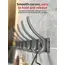 No Drill Door Behind Hook Storage Wall Hanging Clothes Hanger Coat Hook Punch-Free Hanger Bedroom Organizer Storage Kitchen Acce