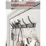 No Drill Door Behind Hook Storage Wall Hanging Clothes Hanger Coat Hook Punch-Free Hanger Bedroom Organizer Storage Kitchen Acce