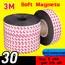 3M Magnetic Strong Adhesive Tape Double-Sided 10Mm/20Mm/30Mm/40Mm Self-adhesion Screen Window Curtain Soft Magnet Adhesive Tape