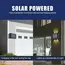 Solar Outdoor Wall Light 12 LED Waterproof Garden Light Courtyard Balustrade Decorative Atmosphere Lamp Down Luminous Solar Lamp