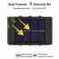 Solar Outdoor Wall Light 12 LED Waterproof Garden Light Courtyard Balustrade Decorative Atmosphere Lamp Down Luminous Solar Lamp