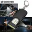 Multifunctional Mini Flashlight Keychain USB Rechargeable COB Work Light Keyring for Camping Walking Pocket Lamp