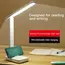 Foldable Eye Protection Desk Lamp, Supports Three-Speed Dimming, Supports USB Charging and Plug-In Two Styles, and Has Learning
