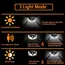 12Pack 100 LED Solar Wall Lamp With 3 Modes Security Motion Sensor Outdoor Waterproof Solar Lights for Yard Garage Deck Garden