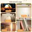 Touch Table Lamp Magnetic Desk Lamp Bulit-in Rechargeable Battery for Reading Cabinet Mirror Bedside Rechargeable Night Lights