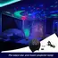 LED Night Lights Starry Sky Moon Projector Light USB Plug 7 Modes Colorful Strobe Light  for Kids Room Party Galaxy Decor Gift