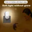 Bedside Lamp Night Light EU US Plug LED Night Light AC220V Bedroom Lamp Gift for Children Cute Night Lamp for Corridor WC