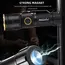 Zoom White Light Beam Mini Flashlight Rechargeable Portable Child Lady Backpack Pocket Home Outdoor Magnet Work Emergency Torch