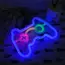 1PC USB LED Game Console Neon Light, Game Controller Night Light, Suitable for Game Rooms, Parties, and Wall Decoration