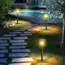 Outdoor Solar LED Ground Stake Light Lawn Lamp for Garden Villa Courtyard Park Landscape Yard Atmosphere Lighting