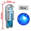 10Pcs Glass Wedge License Plate Lamp Cob LED Car Bulbs T10 W5W 194 Dome Light White Auto Interior Reading Running Parking Backup