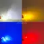 10Pcs Glass Wedge License Plate Lamp Cob LED Car Bulbs T10 W5W 194 Dome Light White Auto Interior Reading Running Parking Backup