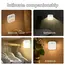 1-4 Pack Motion Sensor LED Night Light Rechargeable Stick-on Magnet Night Lamp for Bedroom Stairs Cabinet Hallway Kitchen Lights