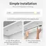 Night Light 20/30/40/60CM Motion Sensor Light Wireless USB LED Cabinet Light Wardrobe Lamp For Kitchen Cabinet Bedroom Wardrobe
