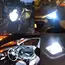 10Pcs Glass Wedge License Plate Lamp Cob LED Car Bulbs T10 W5W 194 Dome Light White Auto Interior Reading Running Parking Backup