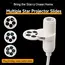 Mini USB Galaxy Star Projector Light 360° Adjustable Night Light Atmosphere Lights For Bedroom Romantic Night Birthday Party Use