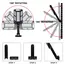 Powerful LED Solar Outdoor Led Courtyard Wall Lamp Rechargeable Human Body Induction Garden Terrace Garage Door Street Lighting