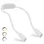 LED Reading Neck Light Usb Rechargeable Book Lamp 360° Flexible Arm Reading Book Light Read Neck Lamp Study Reading Night Light