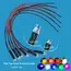 10pcs 3mm 5mm Flat LED DC 5V-12V  Pre-Wired Water Clear Leds Red Yellow Blue Green White Orange Pink UV Light Lamp Bulb