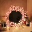 USB 5V 8 Modes Cherry Blossom String Light Artificial Flower Vines Fairy Lights for Bedroom Wedding Party Holiday Decoration