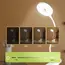 Clip-On Desk Lamp Portable LED Desk Lamp Desktop Book Lamp Timed Stepless Dimming 1200 Mah Eye Protection Reading Study Lamp