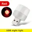 USB Light 5V 1W Usb LED Lamp Eye Protection Reading Light Computer Reading Lamp Mobile Power Charging Book Lamps Night Light