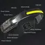 COB LED Induction Headlamp USB Rechargeable Lamp with Built-in Battery Outdoor Camping Fishing Light Emergency Working Lantern