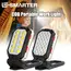 ESMARTER COB Portable Work Light USB Rechargeable Emergency Repair Light Mobile Light Source Flashlight