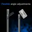 LED Rechargeable Clip-On Book Light 3 Colors 5 Brightness Bed Reading Night Light  Eye-Protection Bookmark Lamp Mini Book Lamp