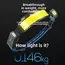 Wave Sensor Headlamp 2400mAh USB Charging Head Light 6 Modes with 315° Rotatable Side Lights For Fishing Outdoor Riding Camping