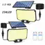 Solar Light Outdoor Super Bright Motion Sensor Solar Strong Power 234LED Garden Wall Lamp IP65 Waterproof 3 Working Mode
