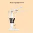 Folding Table Lamp USB Reading Touch Dimmable Eye Protection With Alarm Clock Thermometer LED Desk Lamp USB Charge Night Light