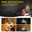 Rechargeable Book Light Mini 7 LED Reading Light 3-Level Warm Cool White Flexible Easy Clip Lamp Read Night Reading Lamp in Bed