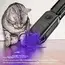 Portable UV Flashlight UV395NM Zoomable ABS Torch 3 Modes Camping Ultraviolet Flashlights For Pet Stacks Fluorescent Detection