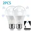 2PCS Radar Motion Sensor Light Bulb E26 110V 12W LEDNight LightBedroomGardenLED Bulbs For Home