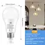 2PCS Radar Motion Sensor Light Bulb E26 110V 12W LEDNight LightBedroomGardenLED Bulbs For Home