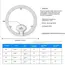 OuuZuu 12W 18W 24W 36W LED Ring PANEL Circle Light AC220V-240V LED Round Ceiling Board The Circular Lamp Board High Quality