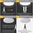 LED Ceiling Light with Motion Sensor Human Infrared Sensing Light Staircase Garage Corridor Warehouse Indoor Lighting Fixtures