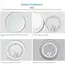 OuuZuu 12W 18W 24W 36W LED Ring PANEL Circle Light AC220V-240V LED Round Ceiling Board The Circular Lamp Board High Quality