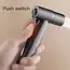 3-Piece Bathroom Flushing Set, Stainless Steel Handheld Cleaning Spray Gun, 2M, 3M, 5M Extension Pipes, and Wall Mounted Base