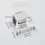 2/8pcs Magnetic Door Suction, Hardware Accessories Closed Door Suction, Used for Kitchen Cabinets, Wardrobes, Shoe Cabinet Doors
