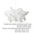 42x42/60x40/85x54cm Art DIY Cloud Lamp Shade Flower Light Ceiling Lampshade Decor Chandelier Pendant Living Room Bedroom Bar Use