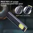 Emergency Portable Rechargeable Mini LED Keychain Flashlight 800LM Magnetic Pocket Torch Light for Work, Camping, Car Use