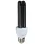 15W 20W 30W 40W E27 UV Light Bulb AC220V  Straight Low Energy Ultraviolet Fluorescent Black Light CFL Violet  Detection Lamp