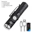 Magnetic P8 Led Flashlight 90° Twist Swivel Head Super Bright Camping Lamp Outdoors Working Hiking Emergency EDC Tactical Torch
